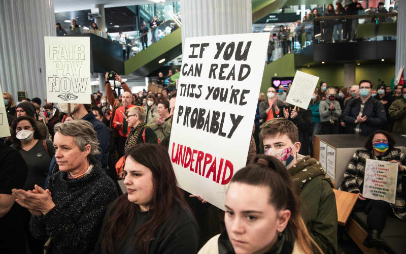 Staff at four universities set to strike over pay | RNZ