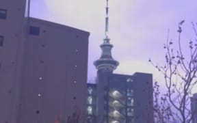 Much of Auckland was hit by rolling thunderstorms this morning.