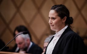 Natalie Coates, counsel for the appellant at a Supreme Court hearing on whether an appeal for the convicted child sex offender, Peter Ellis, should continue after his death based on tikanga Māori.