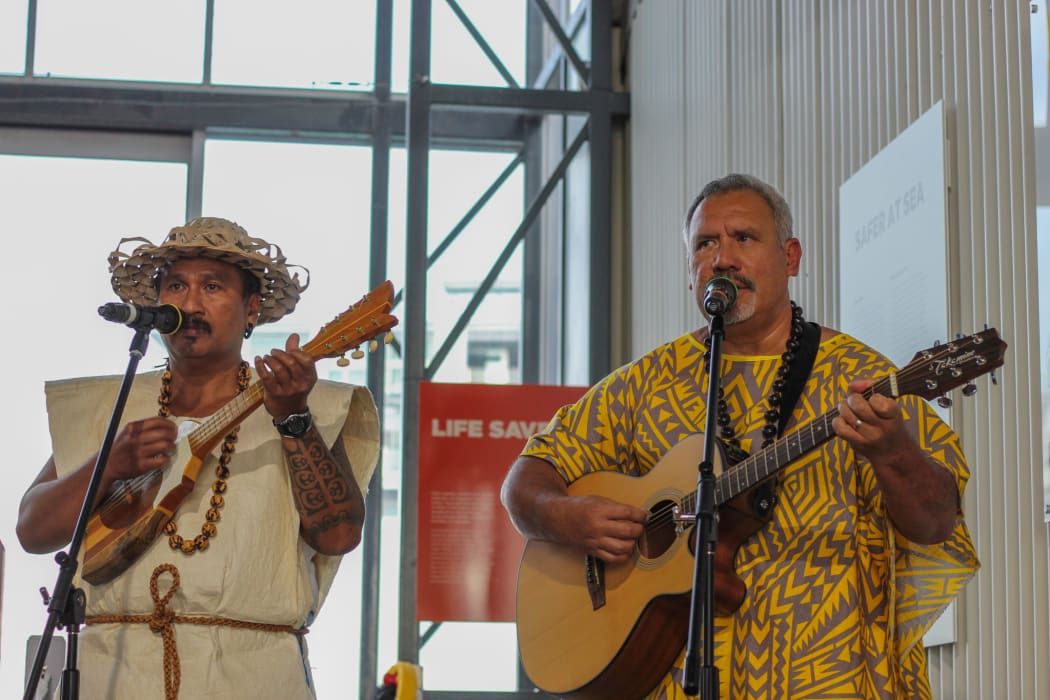Ena Manuireva, right on guitar, is on a quest to save the severely endangered Mangarevan language
