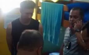Phillp Smith arrested in a Rio de Janeiro hostel.