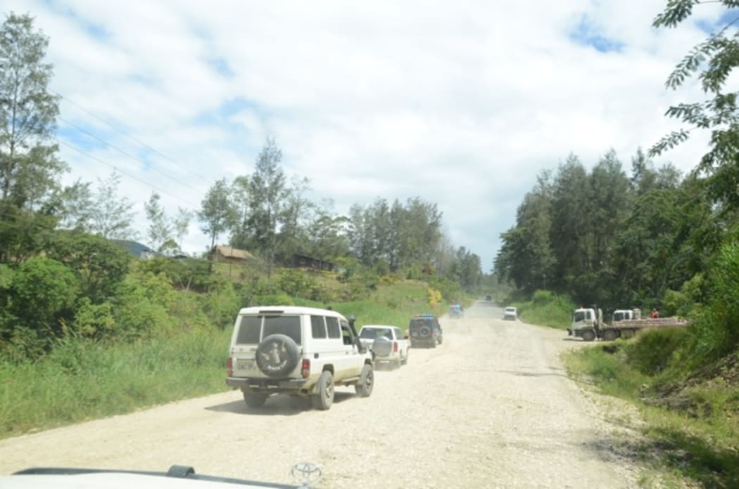 The Highlands Highway in Papua New Guinea