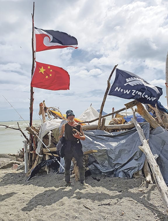 One of Whakatane's most high-profile homeless was Crazzy Horse, who built himself a hut at The Heads last year before eventually moving on.