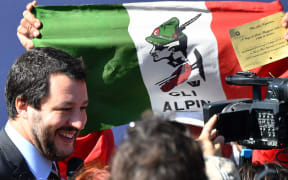 Italy's Interior Minister Matteo Salvini