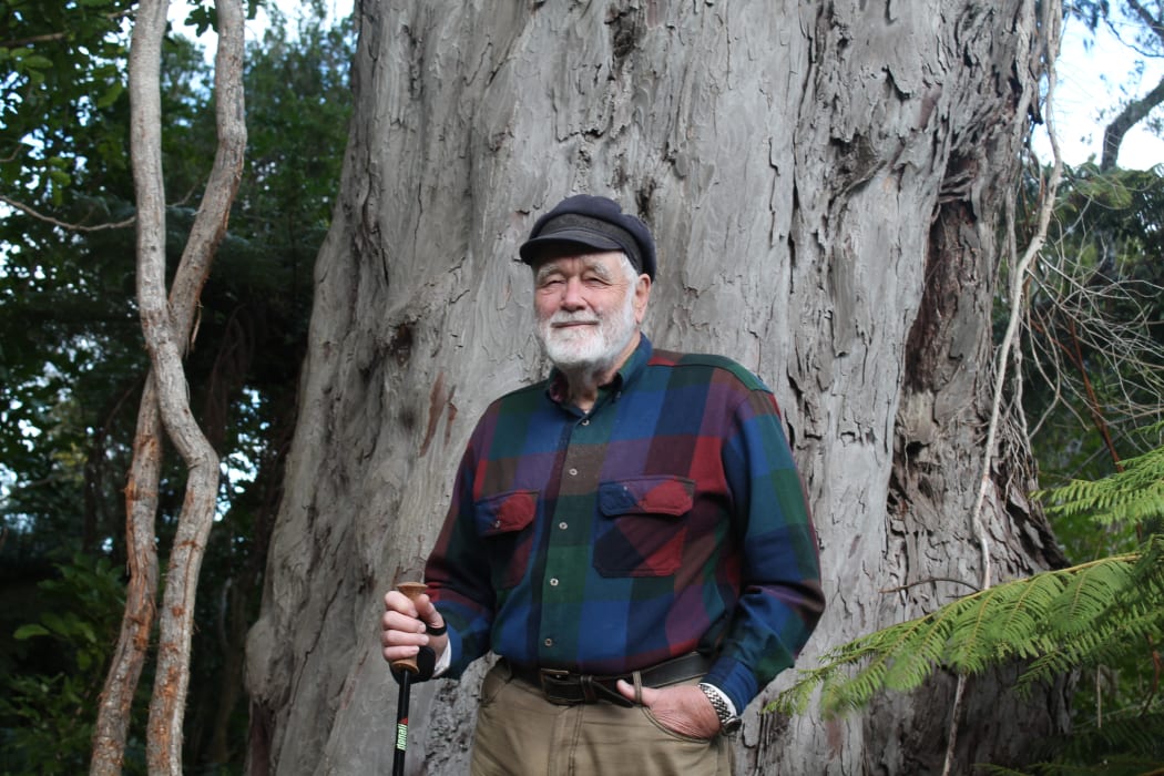Dr John Hellstrom at home in Endeavour Inlet