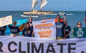 Suva flotilla in support of Vanuatu