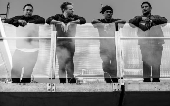 L.A.B are Stu Kora, Joel Shadbolt, Ara Adams-Tamatea and Brad Kora.