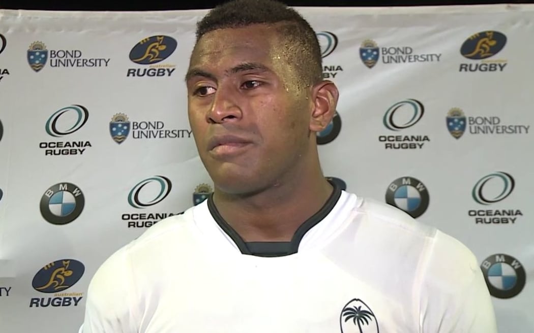 Fiji captain Temo Sukayawa Mayanavanua