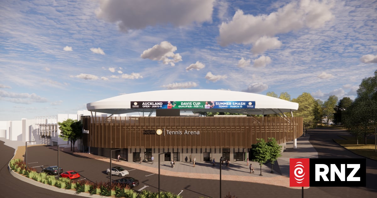 After two decades, Tennis Auckland's roof will finally be built