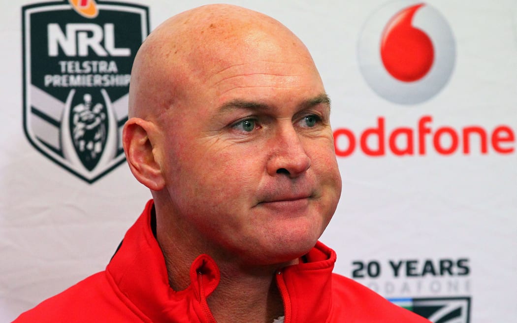 Dragons coach Paul McGregor.