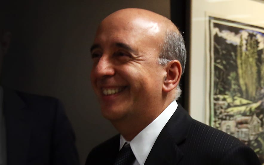 Treasury Secretary Gabriel Makhlouf, left, and Finance Minister Bill English..