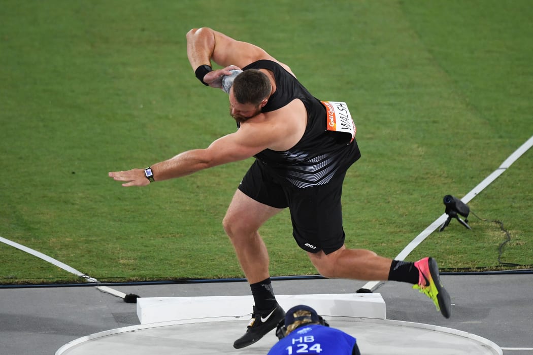 New Zealand shot put champion and Commonwealth Game gold medallist Tom Walsh.