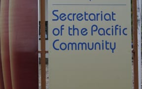 Secretariat of the Pacific Community signage
