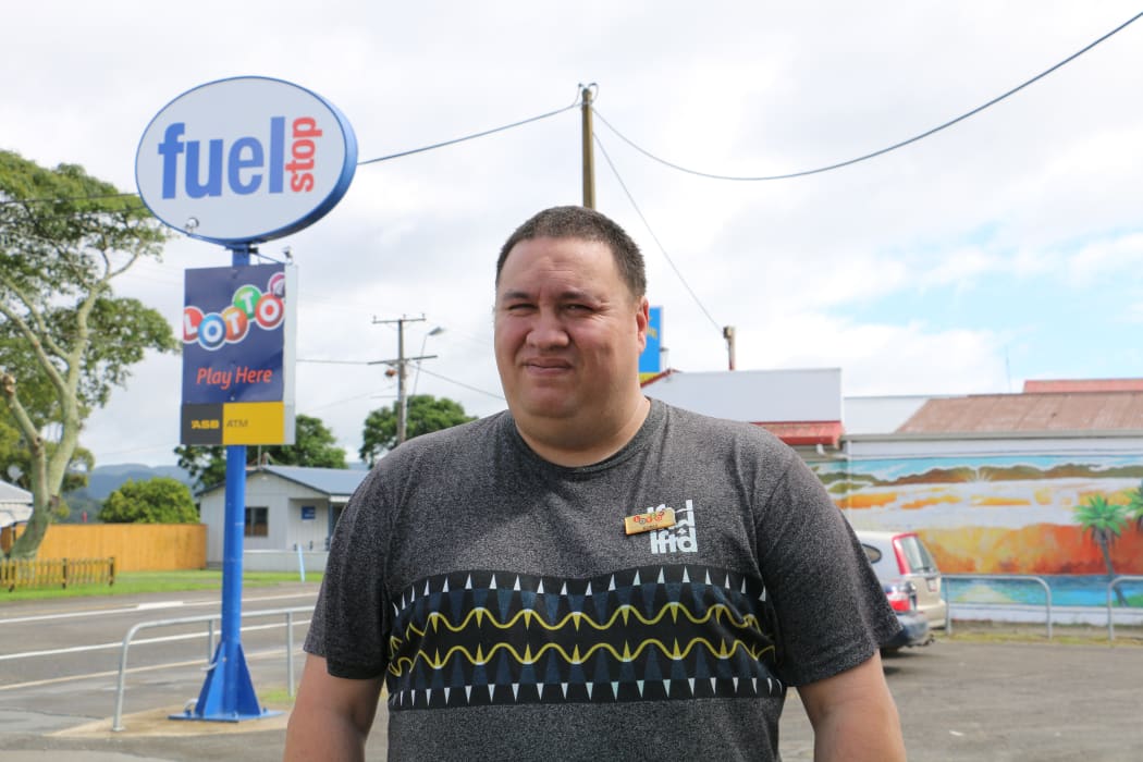 After years in the meatworks Konui and his whanau moved back to Taneatua and he bought the local petrol station.