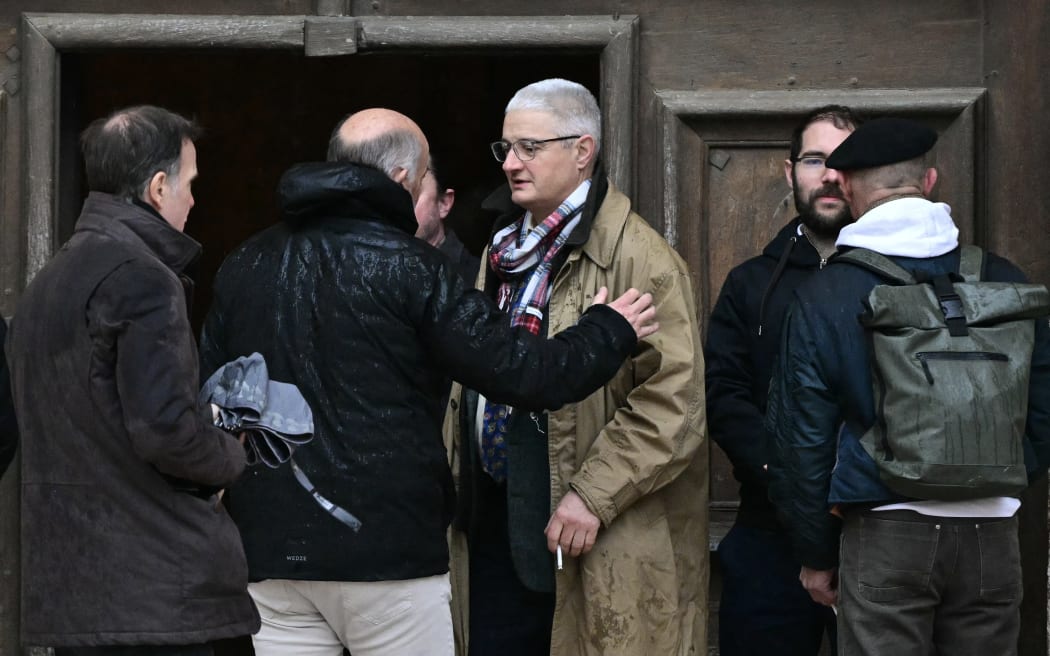 (FILES) Relatives and friends, including Emile's grandfather Philippe Vedovini (3rd R) arrive at the funeral of a French toddler Emile who went missing in 2023 and whose remains were found in March 2024, in Saint-Maximin-la-Sainte-Baume, southern France, on February 8, 2025. Four people, including Emile's grandfather Philippe Vedovini and grandmother, have been held for questionning by police on grounds of "homicide" and "concealment of a corpse" early on March 25, 2025, the prosecutor of Aix-en-Provence announced in a communique.
Emile, a two-and-a-half year old boy went missing while at the summer home of his grandparents in the French Alpine tiny hamlet of Le Haut-Vernet on July 8, 2023. (Photo by Miguel MEDINA / AFP)