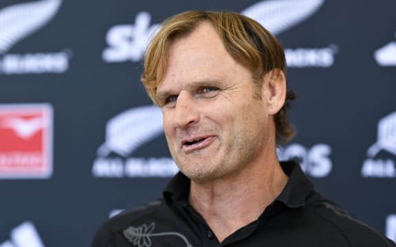 All Blacks head coach Scott Robertson