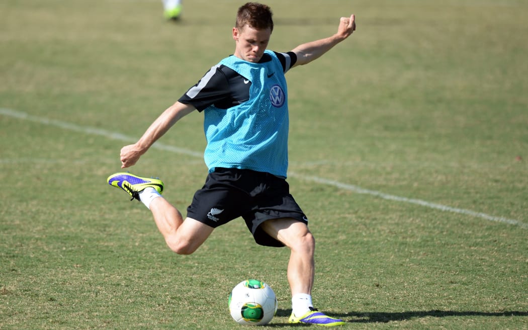 McGlinchey trains with the All Whites