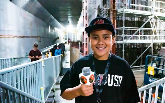 Toka'i Lea'aetalafo'ou - 11 from City Imapct Church School reporting for Kea Kids News.