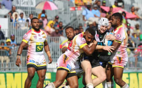The PNG Hunters snapped their losing streak against Souths Logan.