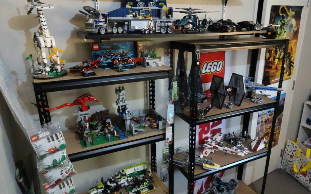 Lego fan Al Collins