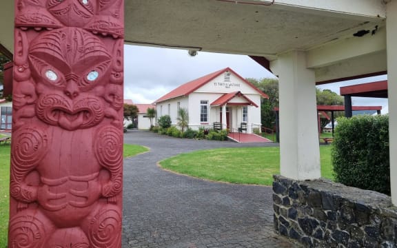 Te Tii Marae on Waitangi Day on 6 February 2022.