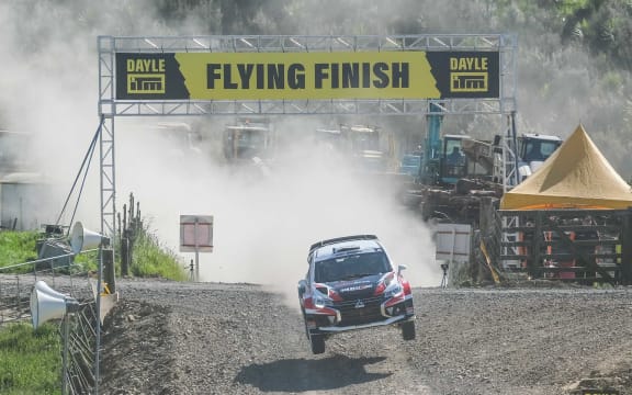 Shane van Gisbergen wins.
Rally New Zealand Battle of Jacks Ridge rally sprint 2020.