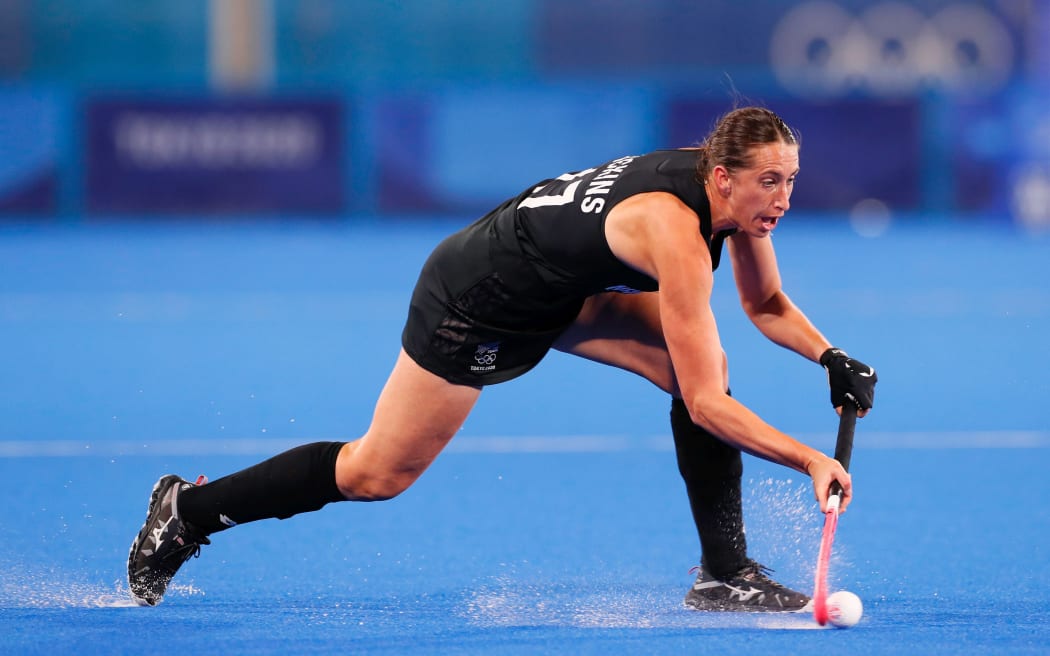 Stephanie Dickins of the Black Sticks, Tokyo 2021.