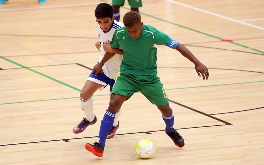 Solomon Island's continue to set the pace at the OFC Youth Futsal Tournament.