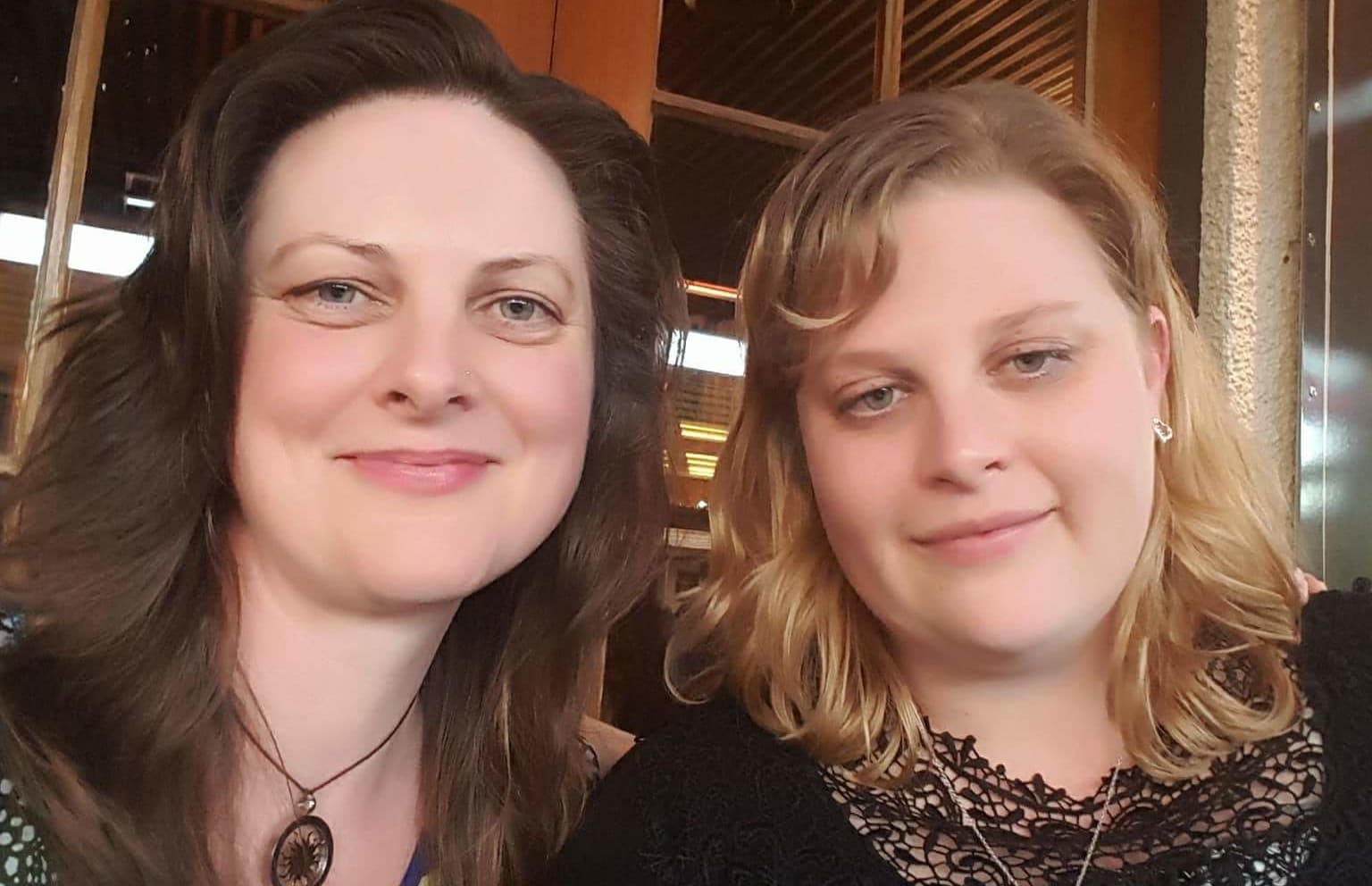 Heather Cameron, left, and daughter Haley Plaistowe