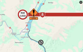 NZTA said due to a serious crash State Highway 8 was closed between Cromwell and Clyde on 12 February 2025.