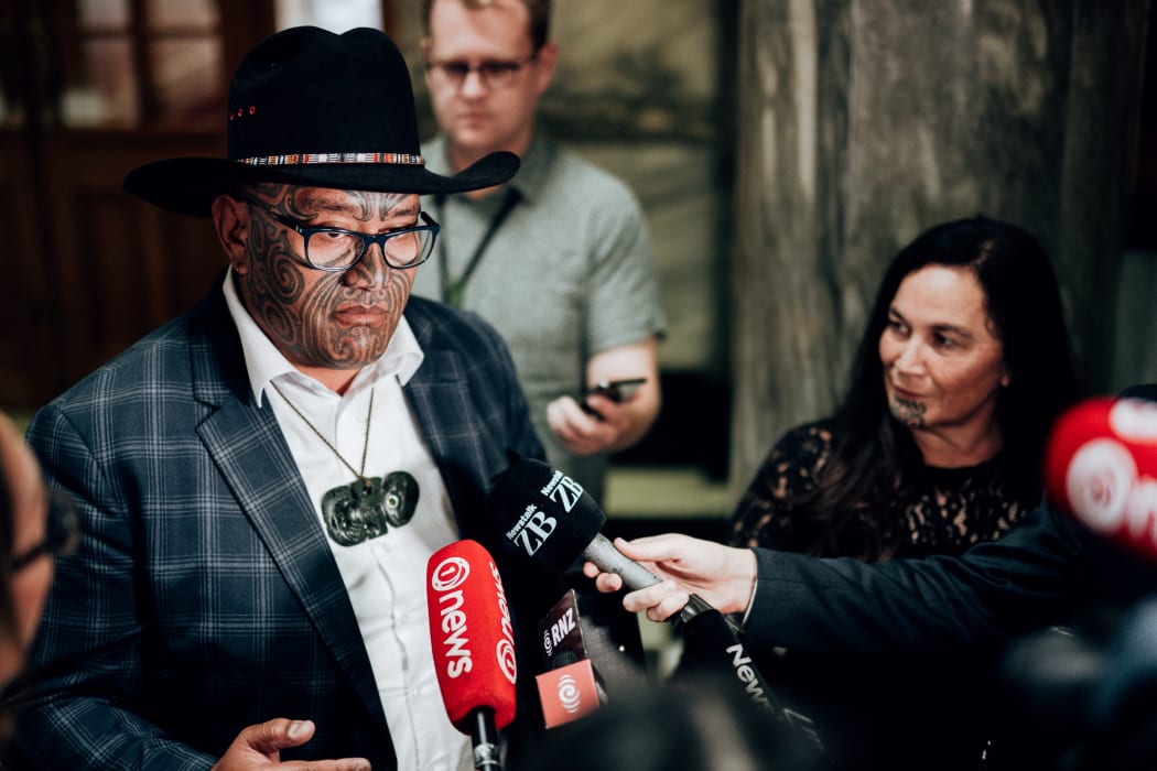 Māori Party co-leaders Rawiri Waititi Debbie Ngarewa-Packer.
