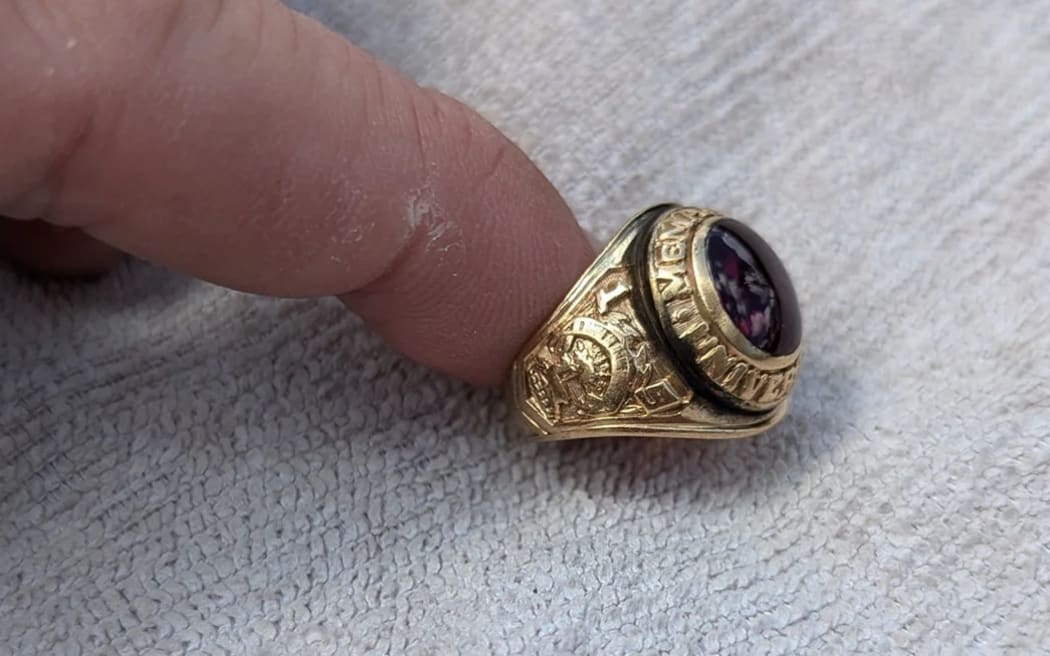 Alex Davis, a diver in Barbados, uncovered a graduation ring owned by Morgan Perigo who lost the ring on a trip with his kids in 1977.