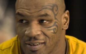 Former world heavyweight boxing champion Mike Tyson.