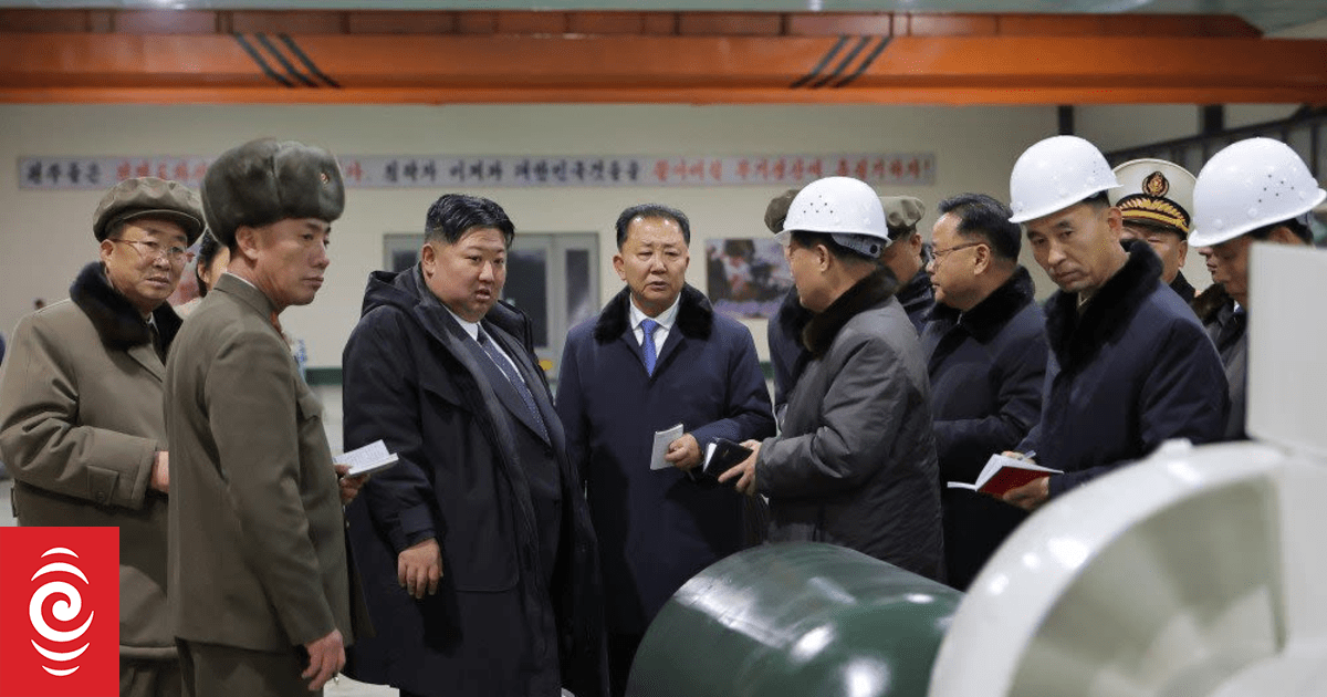 North Korea reveals new images of its first 'nuclear-powered' submarine