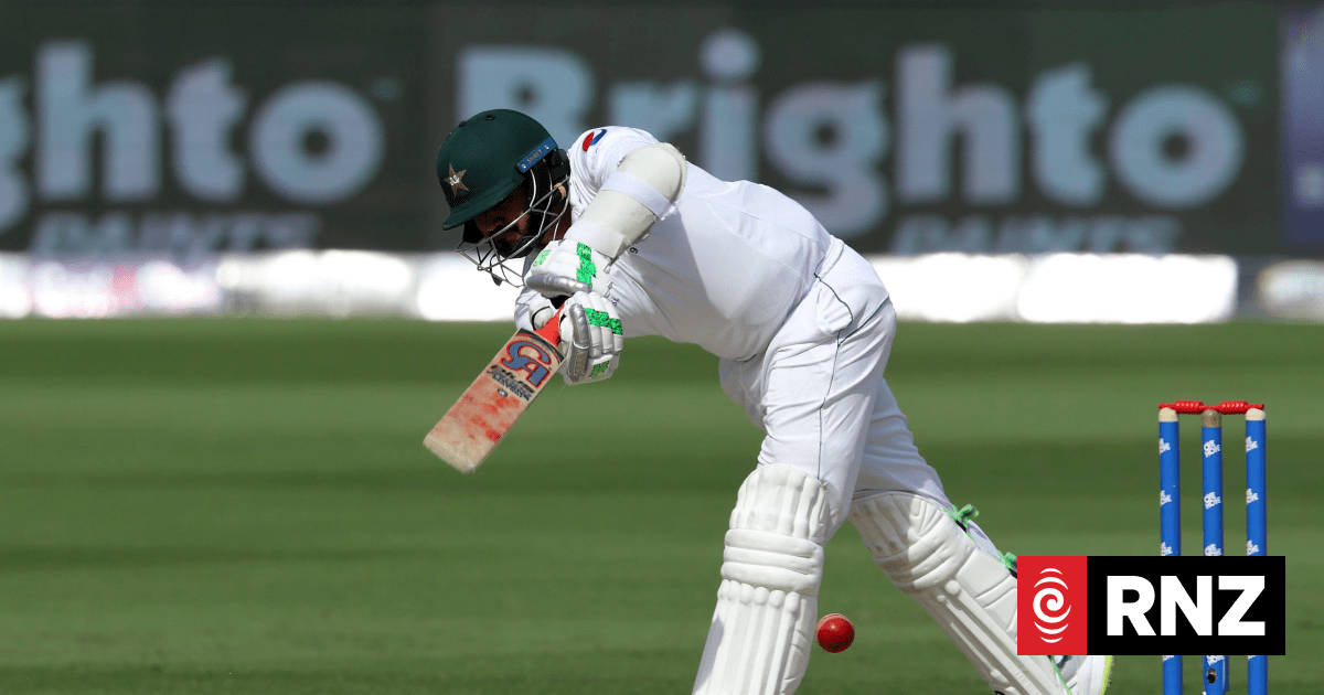 Pakistan post 207-4 on opening day | RNZ News