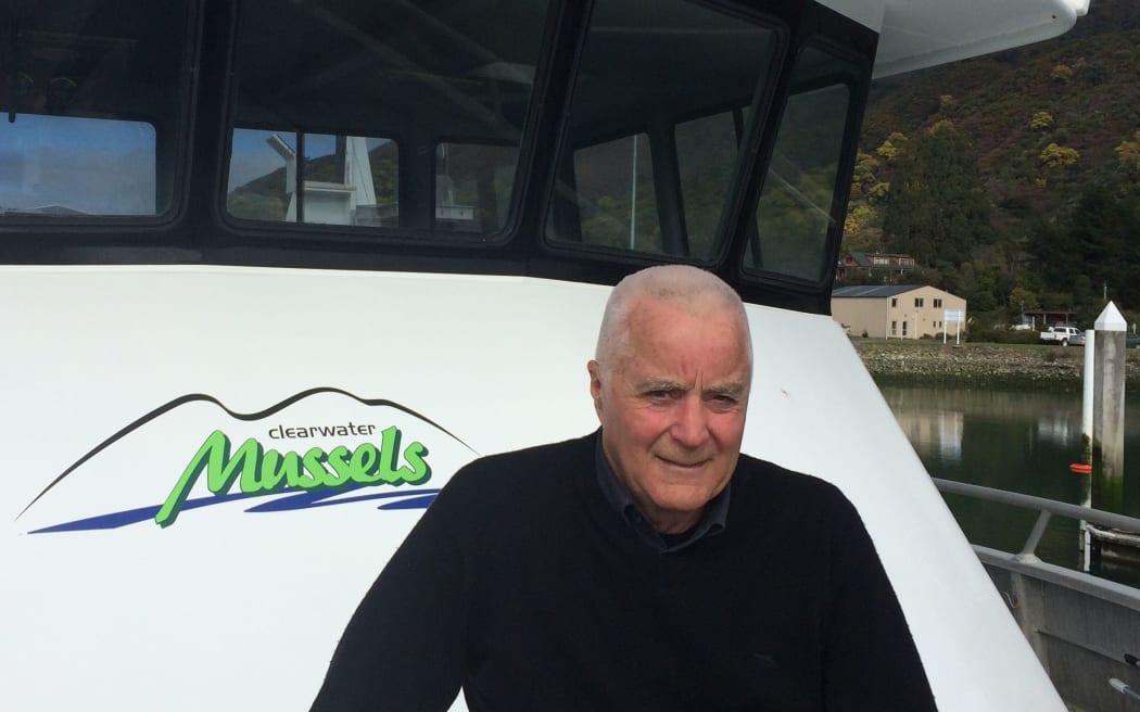 John Young, chief executive of Havelock based Clearwater Mussels.