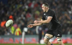 Brodie Retallick of the All Blacks.