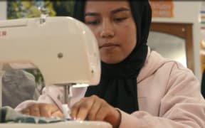 18-year-old Roqia Noori moved to New Zealand from Afghanistan just over a year ago.