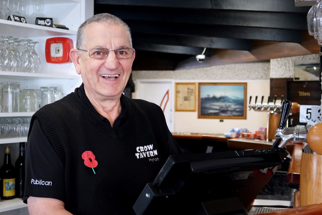 Crow Tavern general manager George Emoreopolos