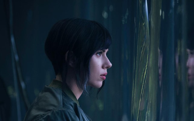 Scarlett Johansson in Ghost In The Shell.
