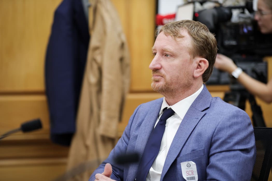 Martin Cocker CEO Netsafe giving evidence to the Justice Select Committee
