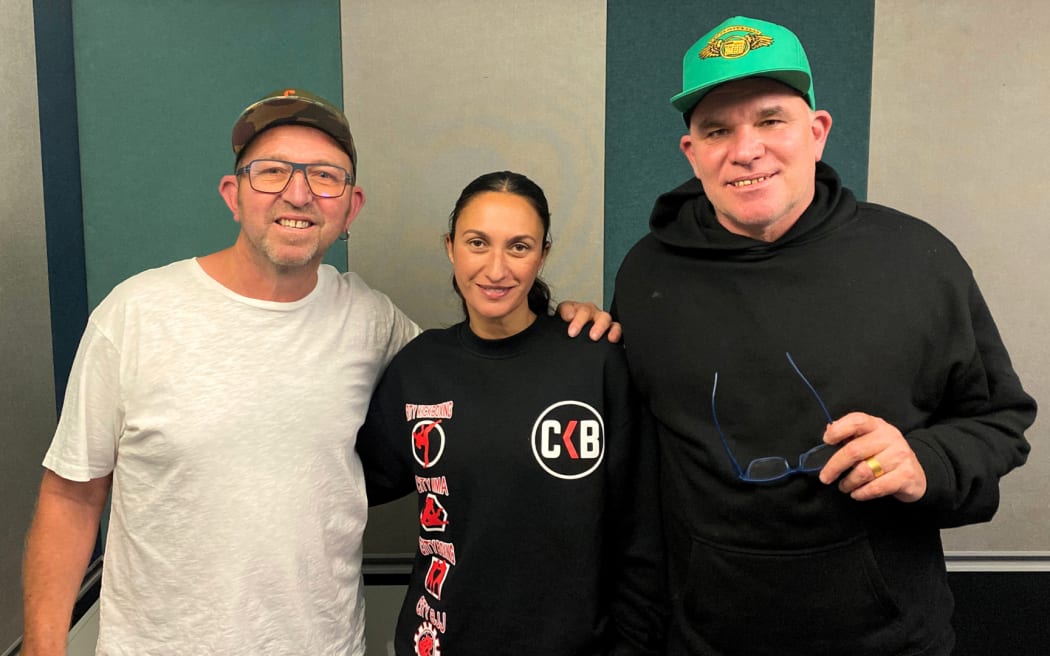 Roger Young (L), Kara Rickard (M) & Mark Williams (R)
