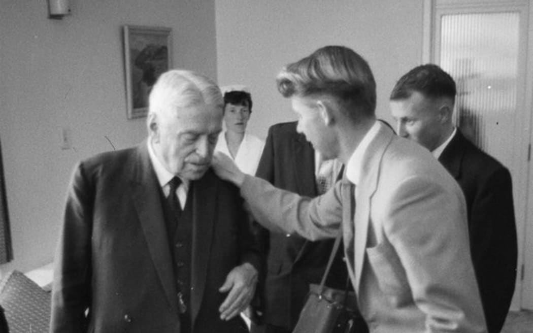 Prime Minister Walter Nash in 1960