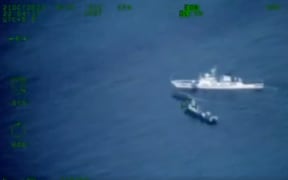 The Armed Forces of the Philippines accused China's coast guard of "dangerous blocking maneuvers" that "caused it to collide with "indigenous resupply boat Unaiza May 2", which was contracted to the Philippines navy.