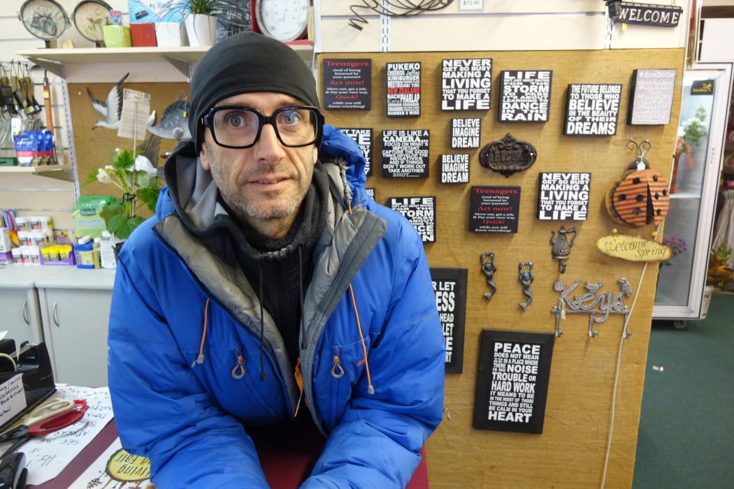 James Watson is the co-owner of a Takaka art gallery and says they ended up throwing the application in the bin.
