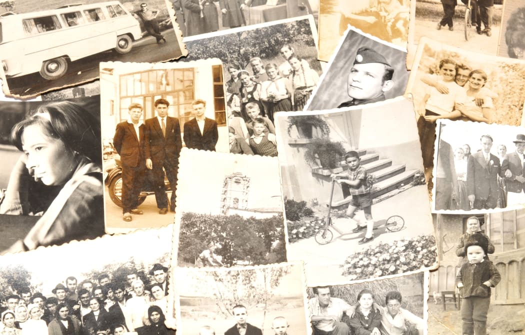 Old photographs.