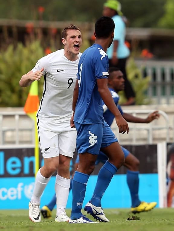 Leeds United striker Chris Wood will captain the All Whites against Fiji.
