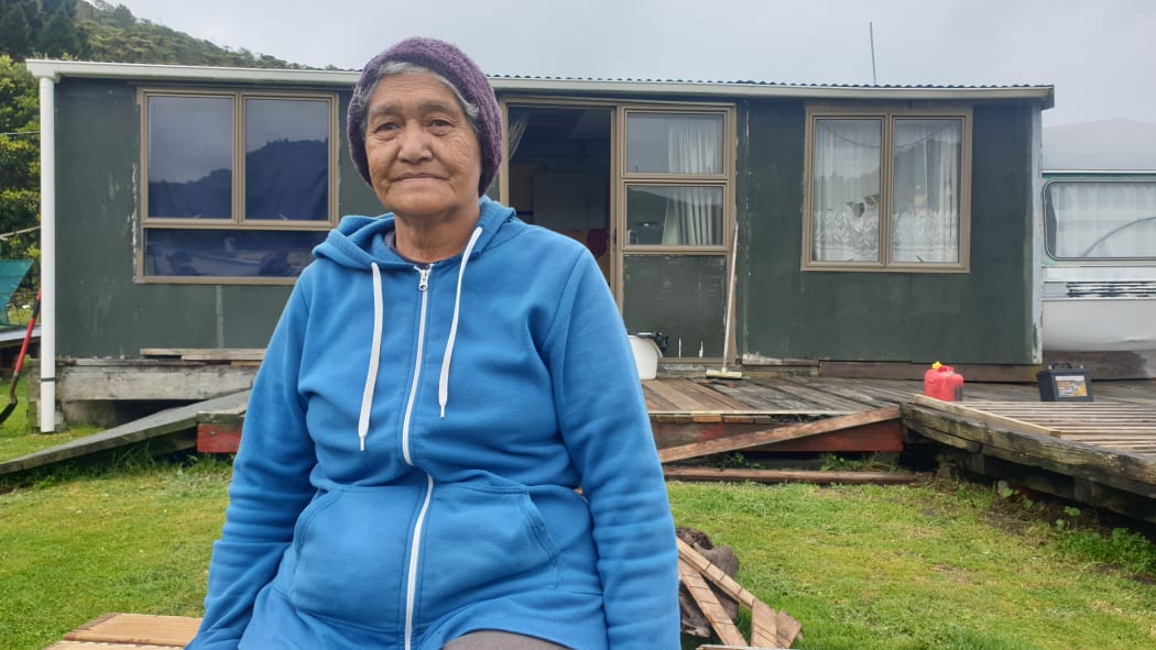 Kiritehere kuia Nora Haupokia.