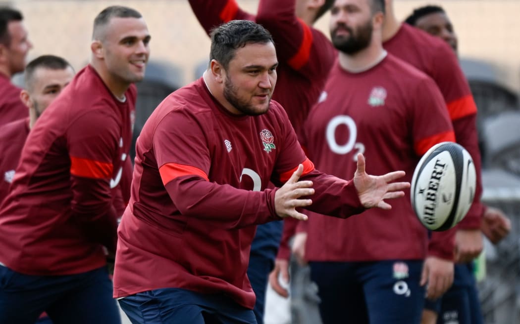 England captain, hooker Jamie George.