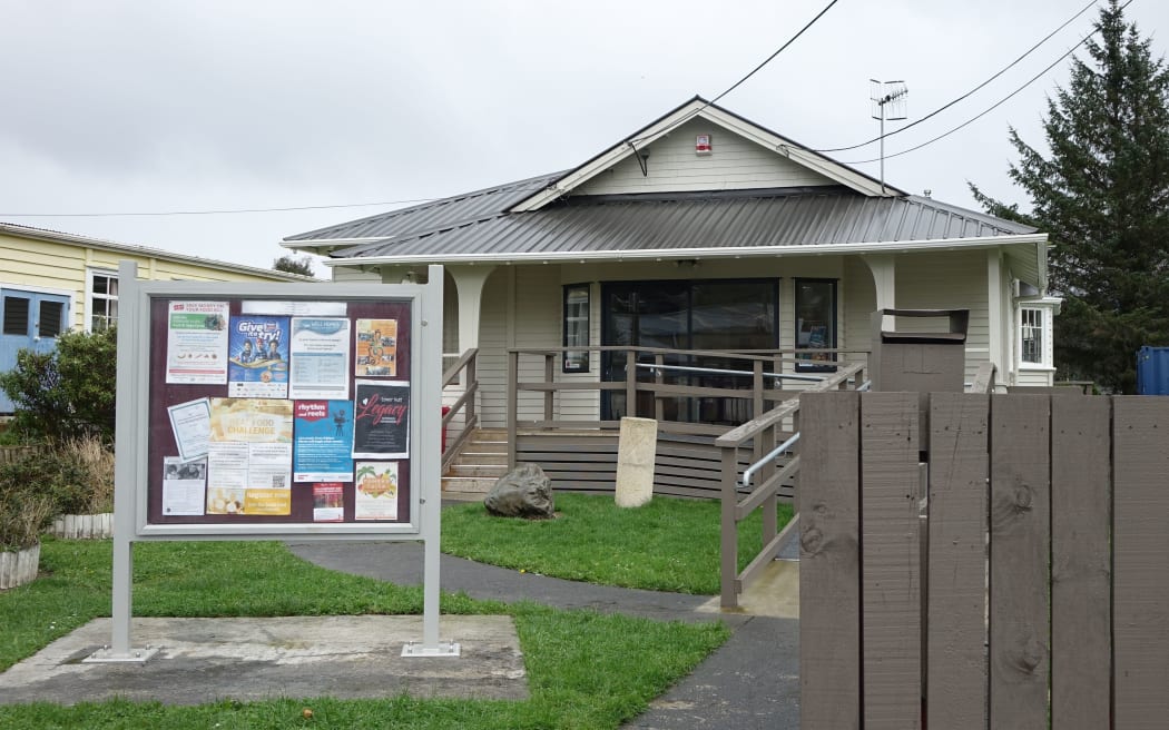 Pomare community centre, where Ms Tamaka volunteers.